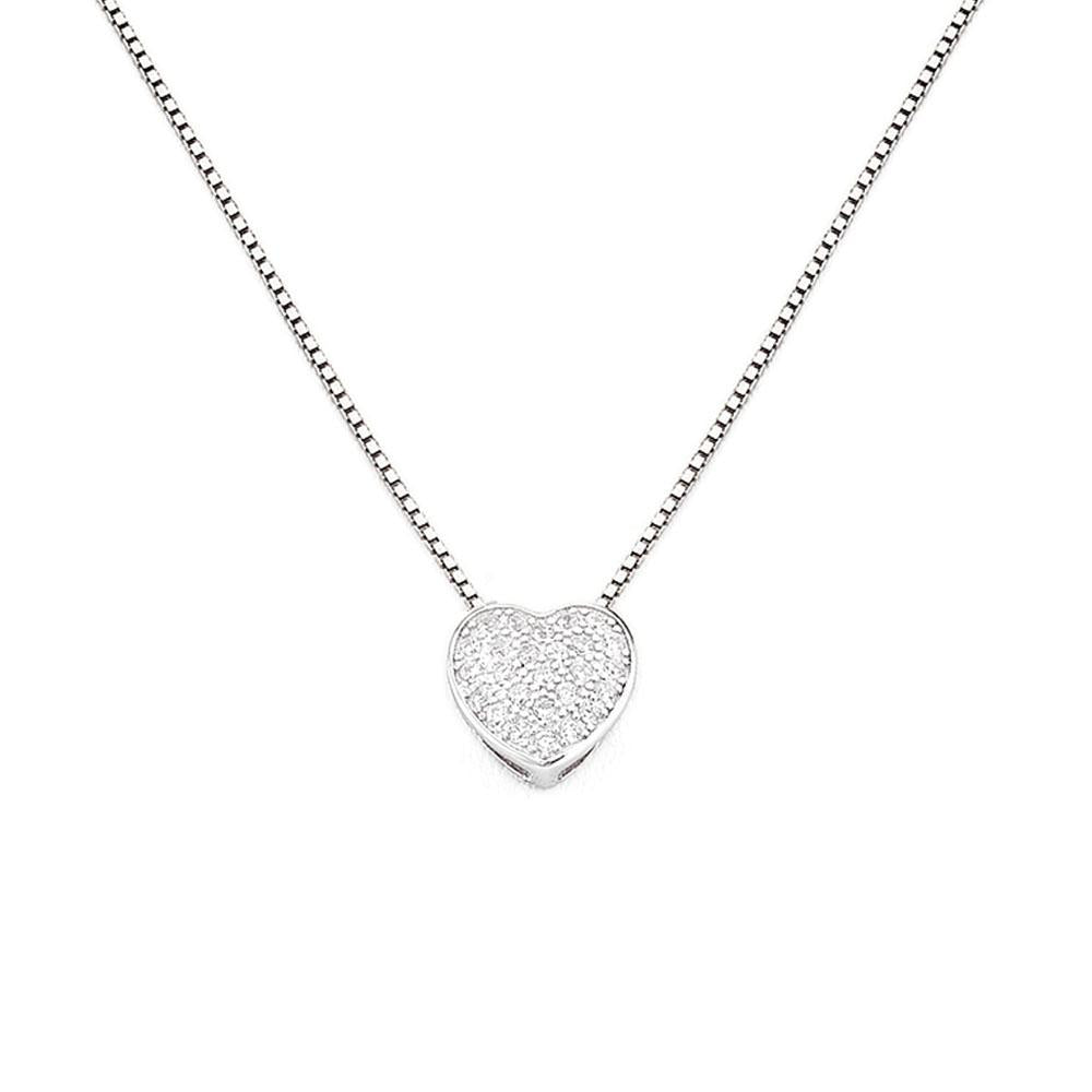 925 SILVER NECKLACE WITH STONES (6143399198876)