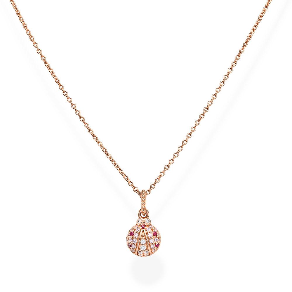 925 SILVER NECKLACE WITH STONES (6143400542364)