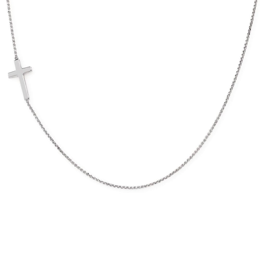 925 SILVER NECKLACE CROSS (6143411552412)