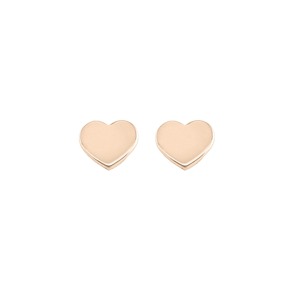 HEART SHAPED EARRINGS IN 925 SILVER