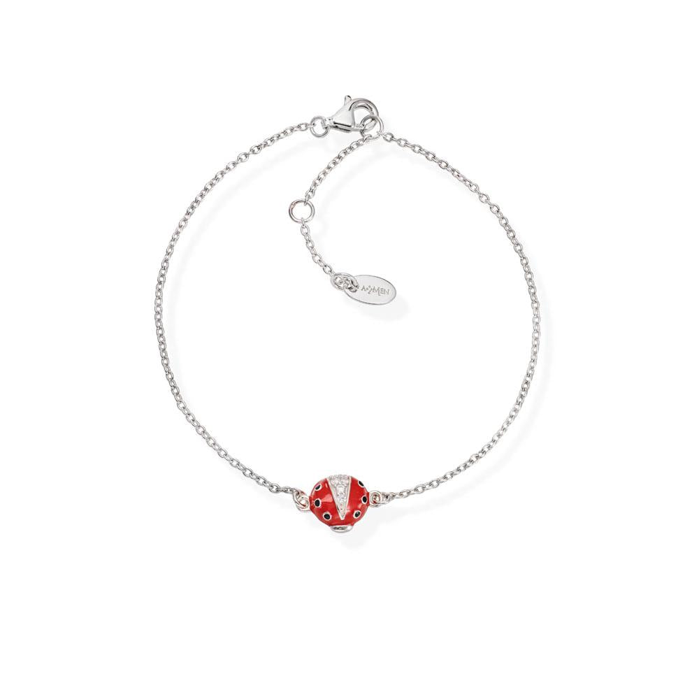 925 SILVER BRACELET WITH STONES (6143421743260)