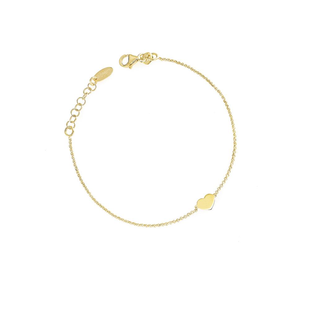 925 SILVER BRACELET HEART (6143428952220)