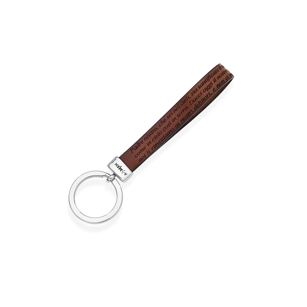 LEATHER KEY RING