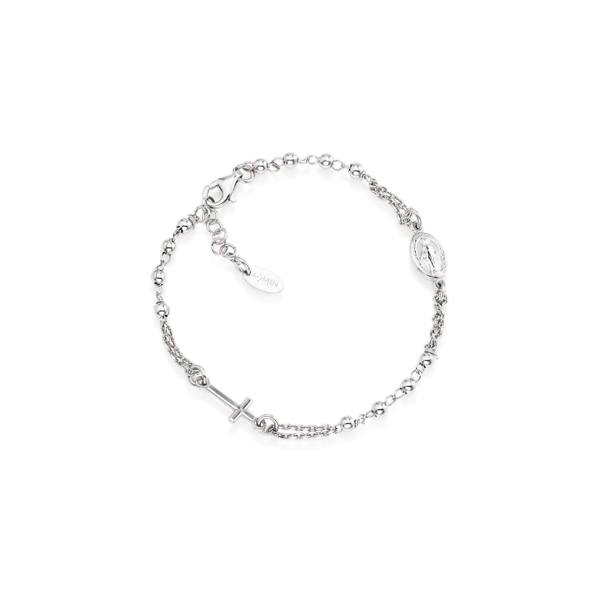 925 SILVER BRACELET ROSARY (6143429574812)