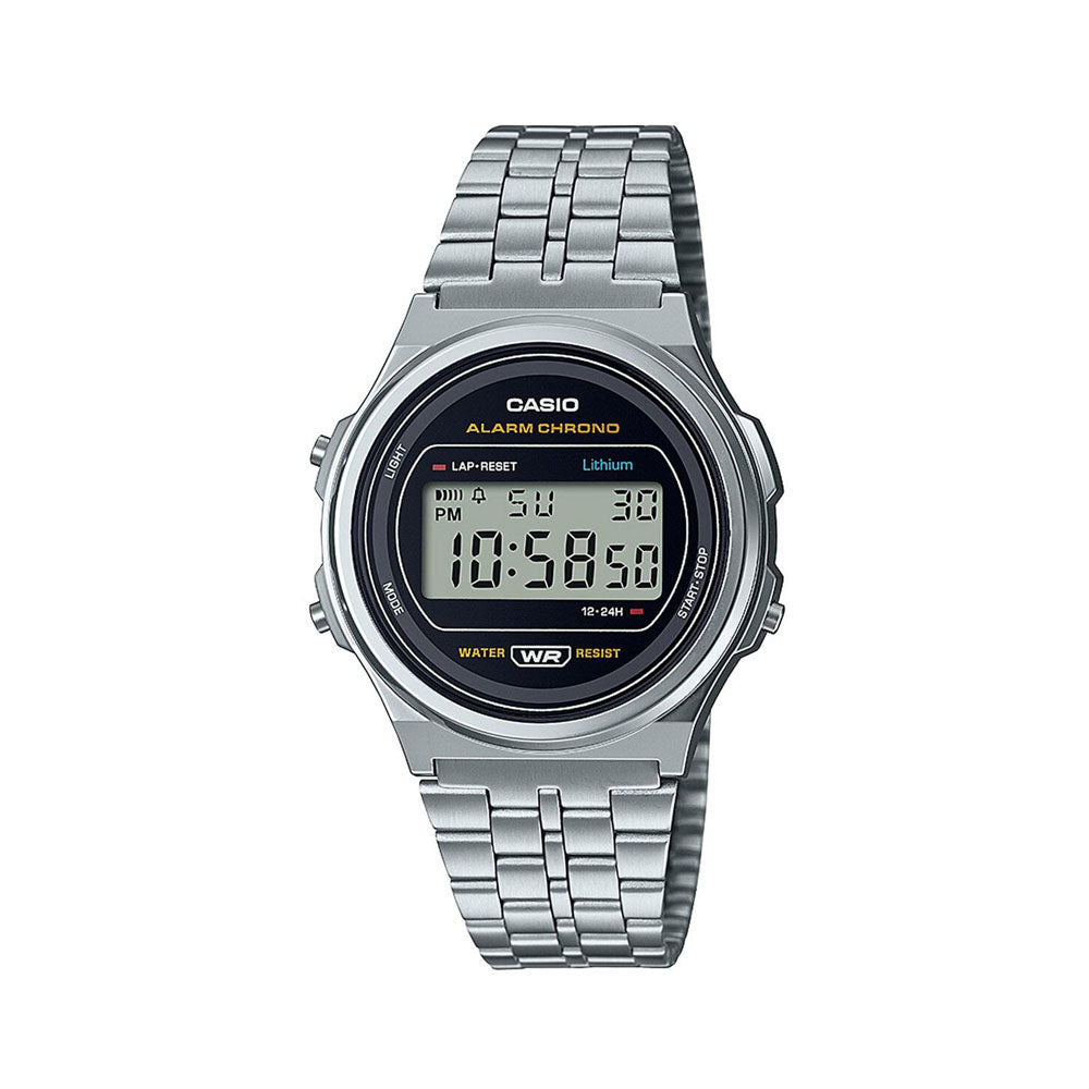 Casio - Orologio Digitale Vintage Round
