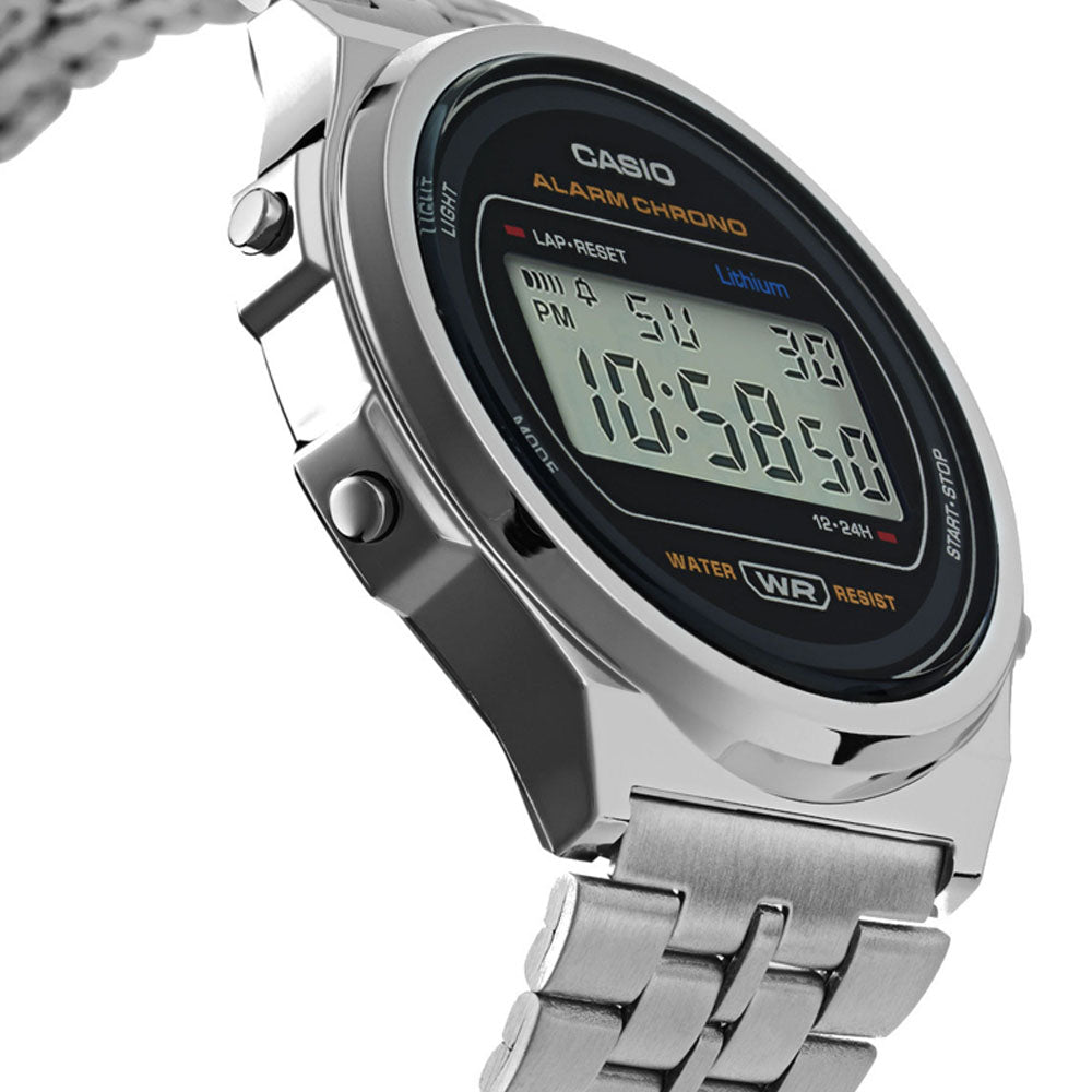 Casio - Orologio Digitale Vintage Round