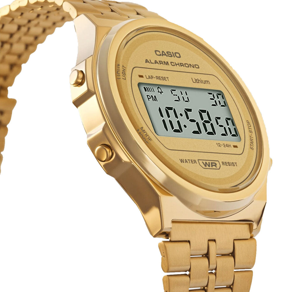 CASIO - OROLOGIO DIGITALE VINTAGE ROUND