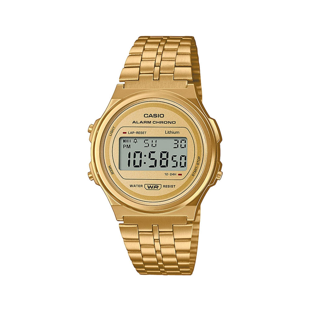 CASIO - OROLOGIO DIGITALE VINTAGE ROUND