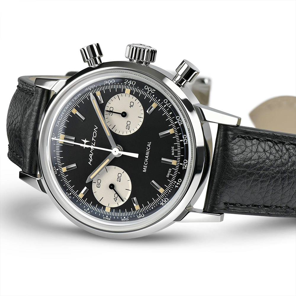 HAMILTON - CRONOGRAFO AUTOMATICO INTRA-MATIC AMERICAN CLASSIC H