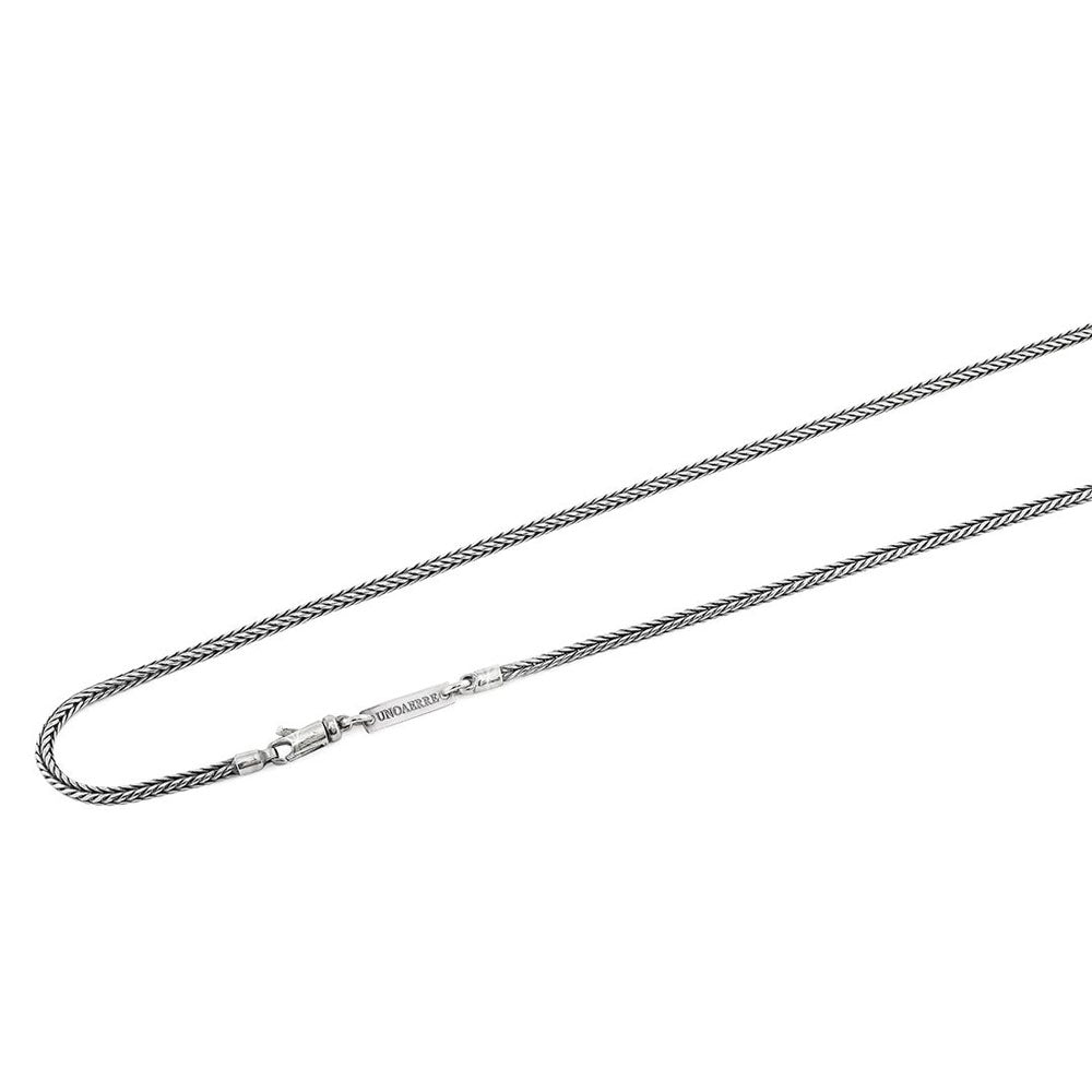 UNOAERRE - COLLANA IN ARGENTO BIANCO