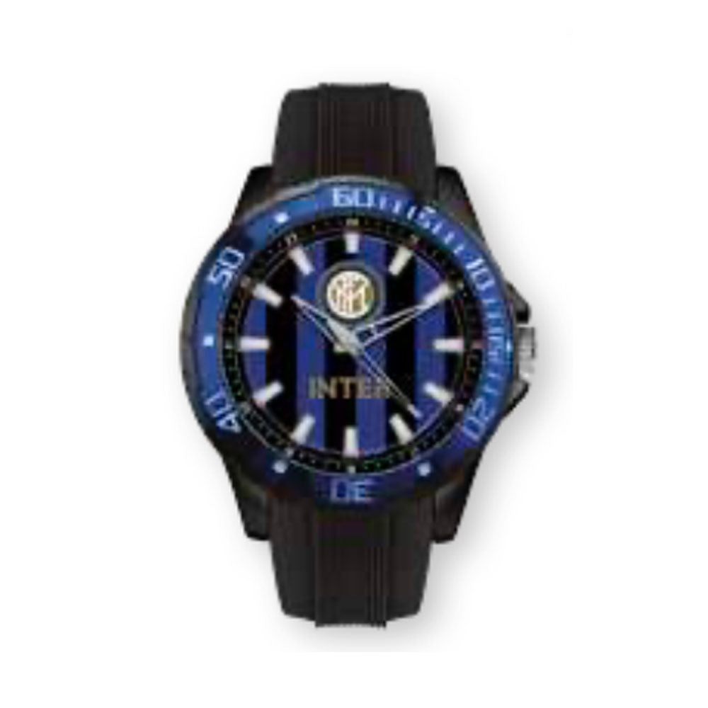 Fc Internazionale - Orologio Ufficiale Inter Con Cinturino In Gomma