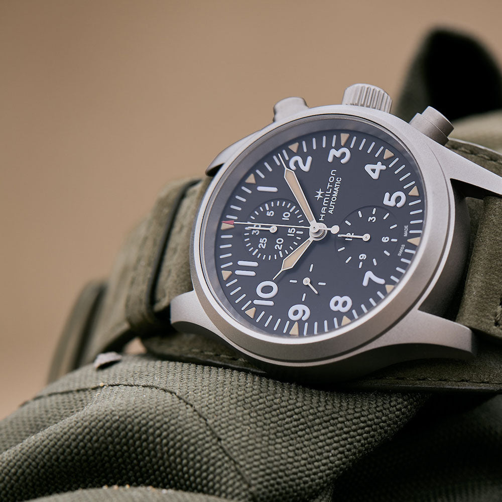 Hamilton - Orologio Cronografo Khaki Field Automatico