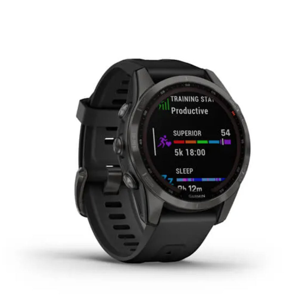 Garmin - Fēnix® 7S – Sapphire Solar Edition - 42mm