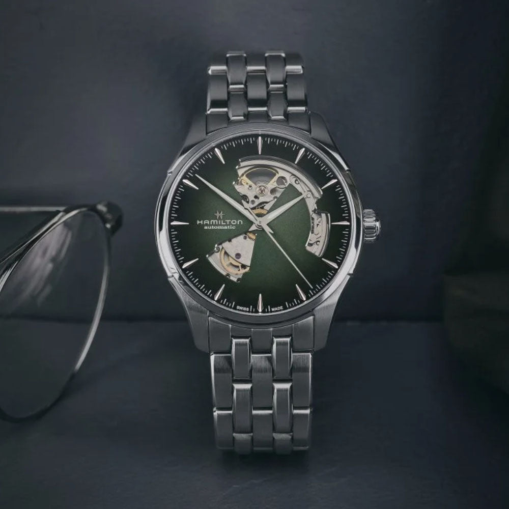 Hamilton - Orologio Automatico Jazzmaster Open Heart