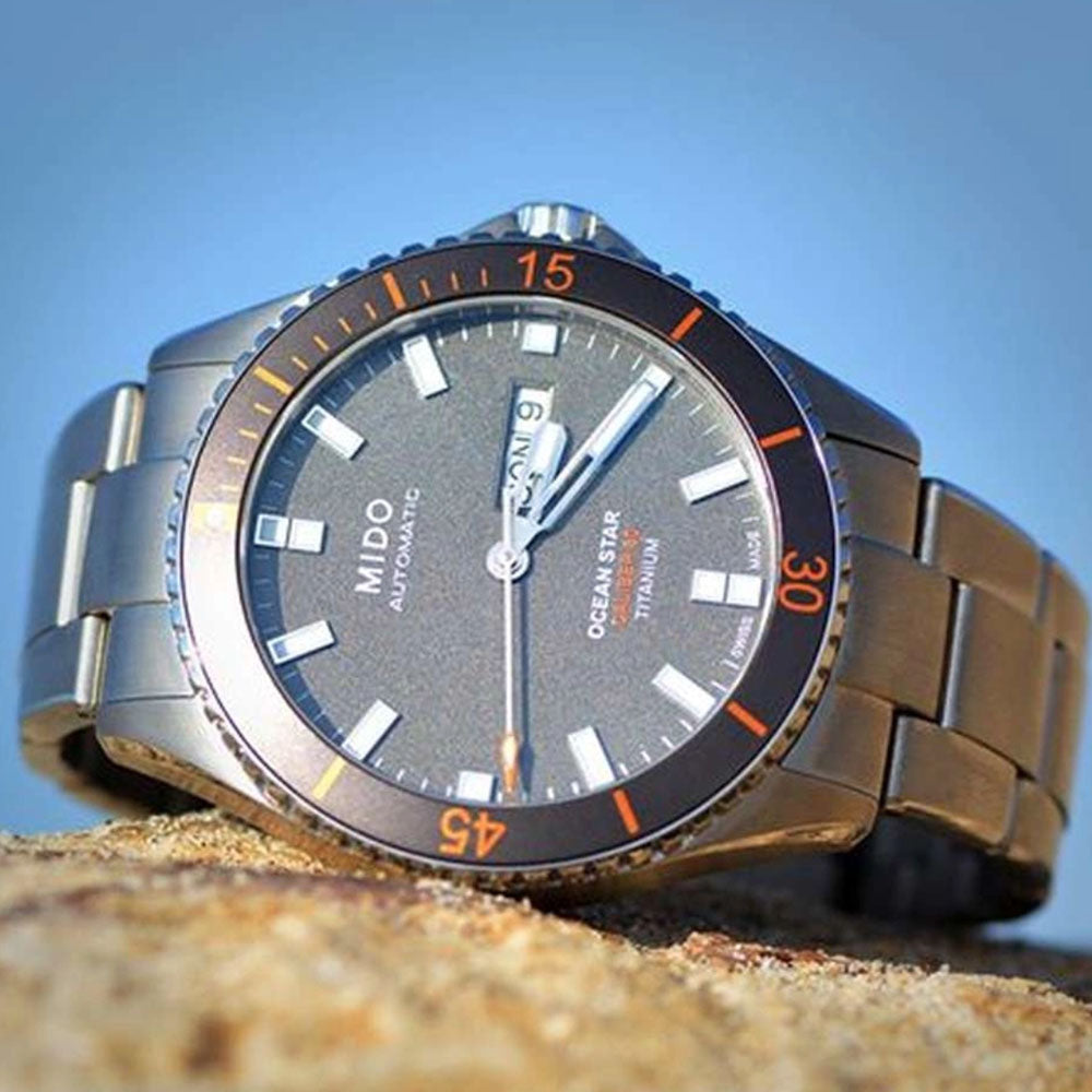 Mido - Orologio Automatico Day Date Ocean Star 200