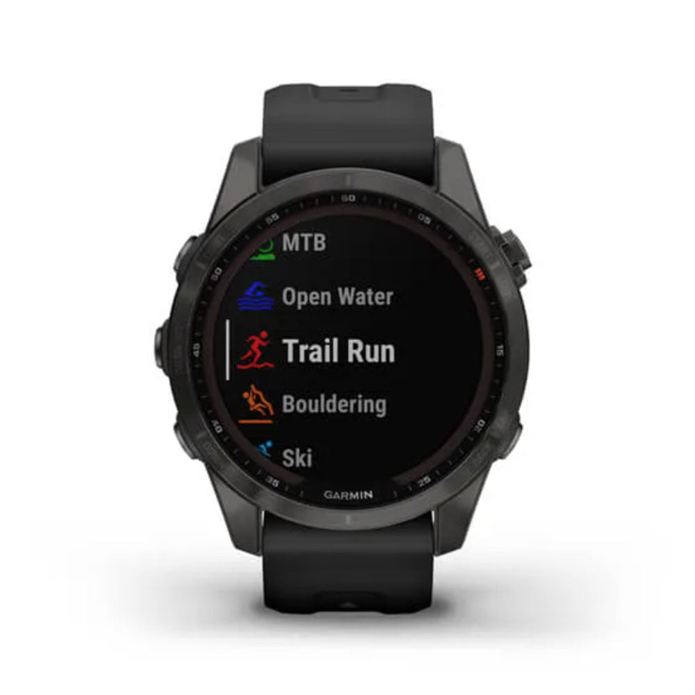 Garmin - Fēnix® 7S – Sapphire Solar Edition - 42mm