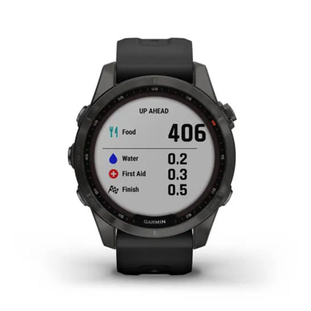 Garmin - Fēnix® 7S – Sapphire Solar Edition - 42mm