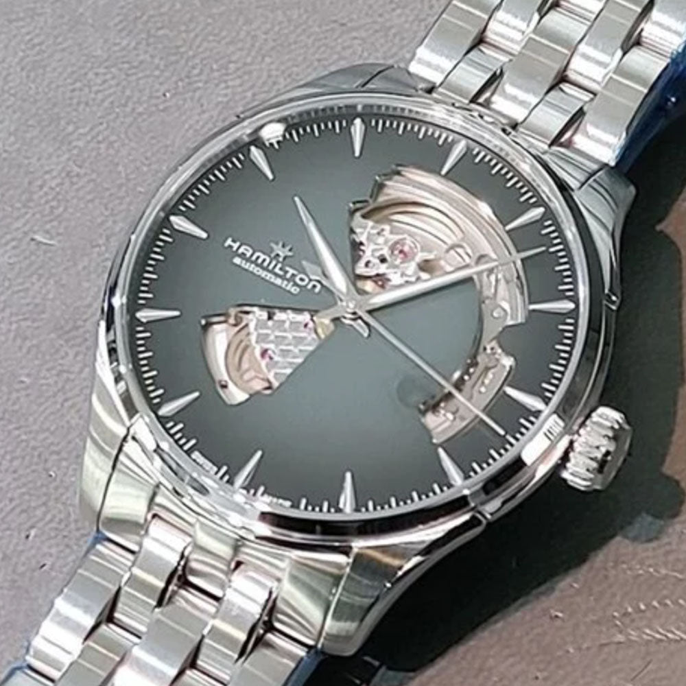 Hamilton - Orologio Automatico Jazzmaster Open Heart