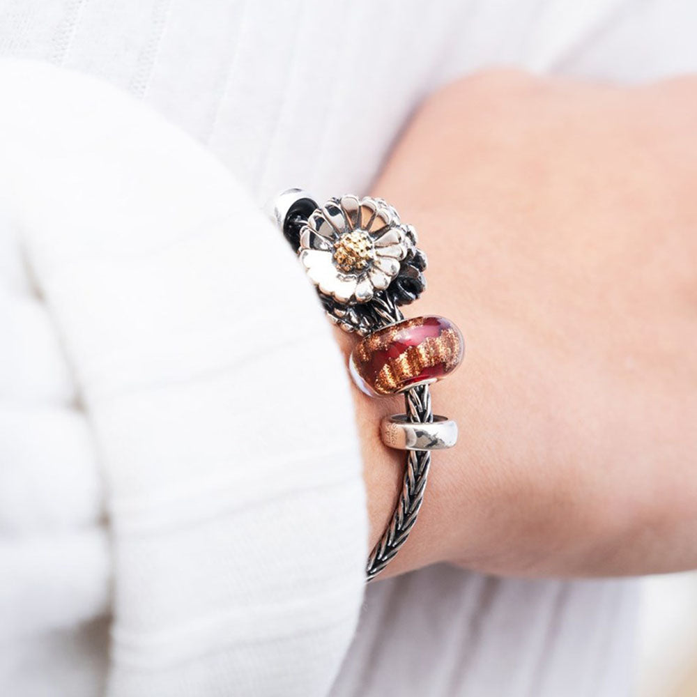 Beads Trollbeads TGLBE-00034 Diamante Rosa Universale in vetro Beads Trollbeads TGLBE-00034 Diamante Rosa Universale in vetro