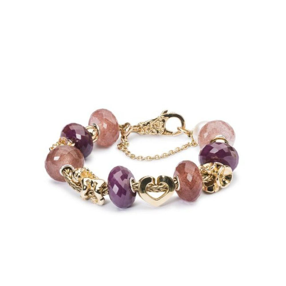 Trollbeads - Bead Quarzo Fragola