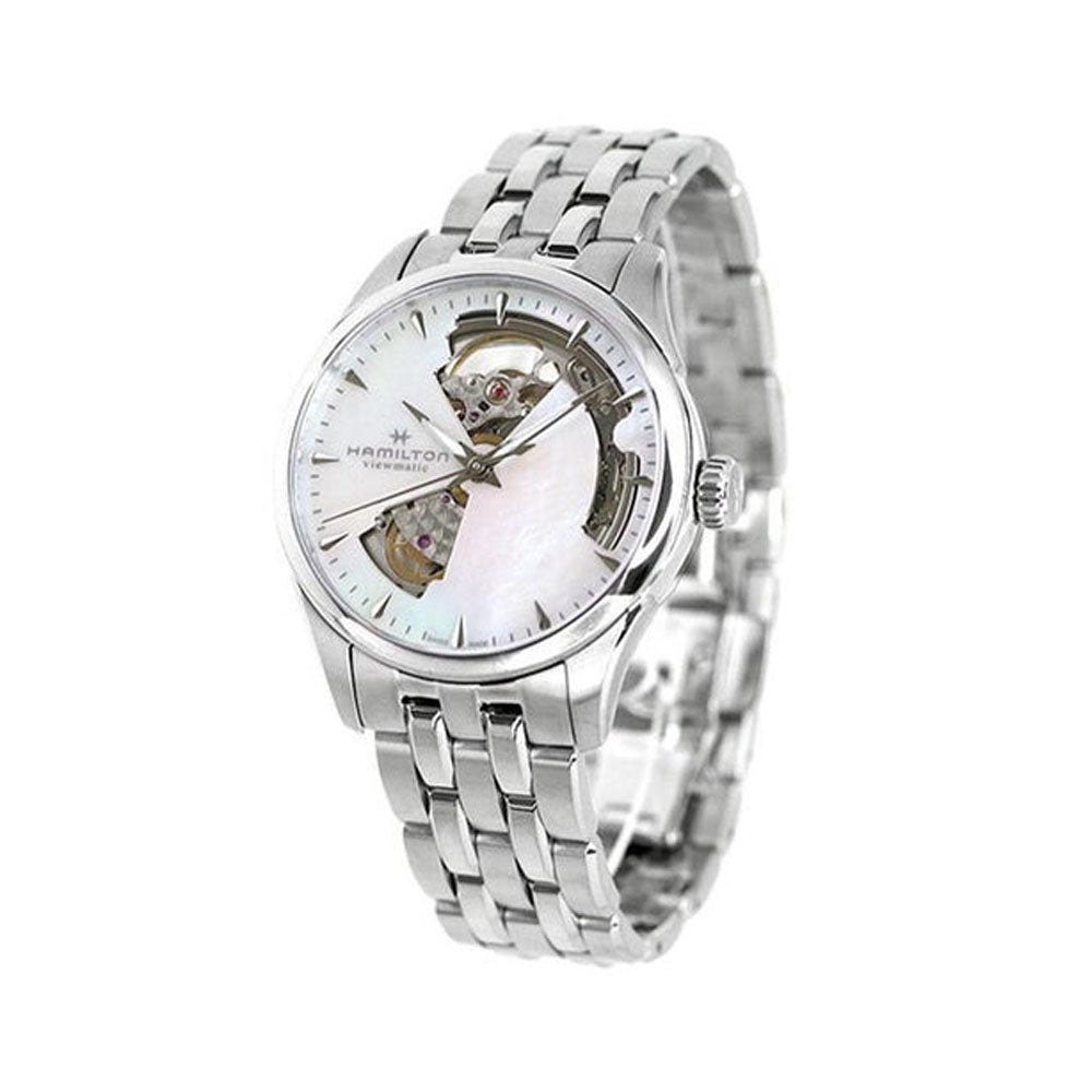 HAMILTON - OROLOGIO AUTOMATICO JAZZMASTER OPEN HEART LADY
