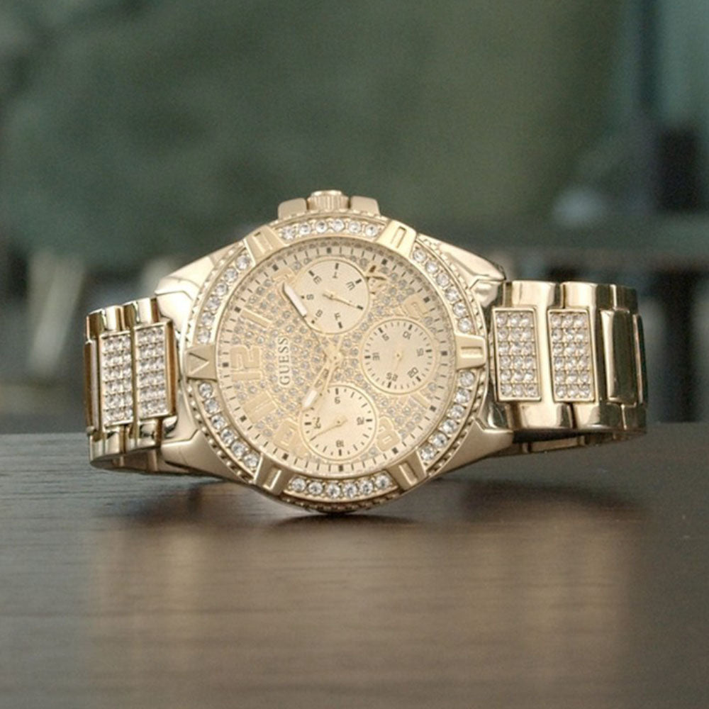 Guess - Orologio Lady Frontier Cinturino In Acciaio Con Strass