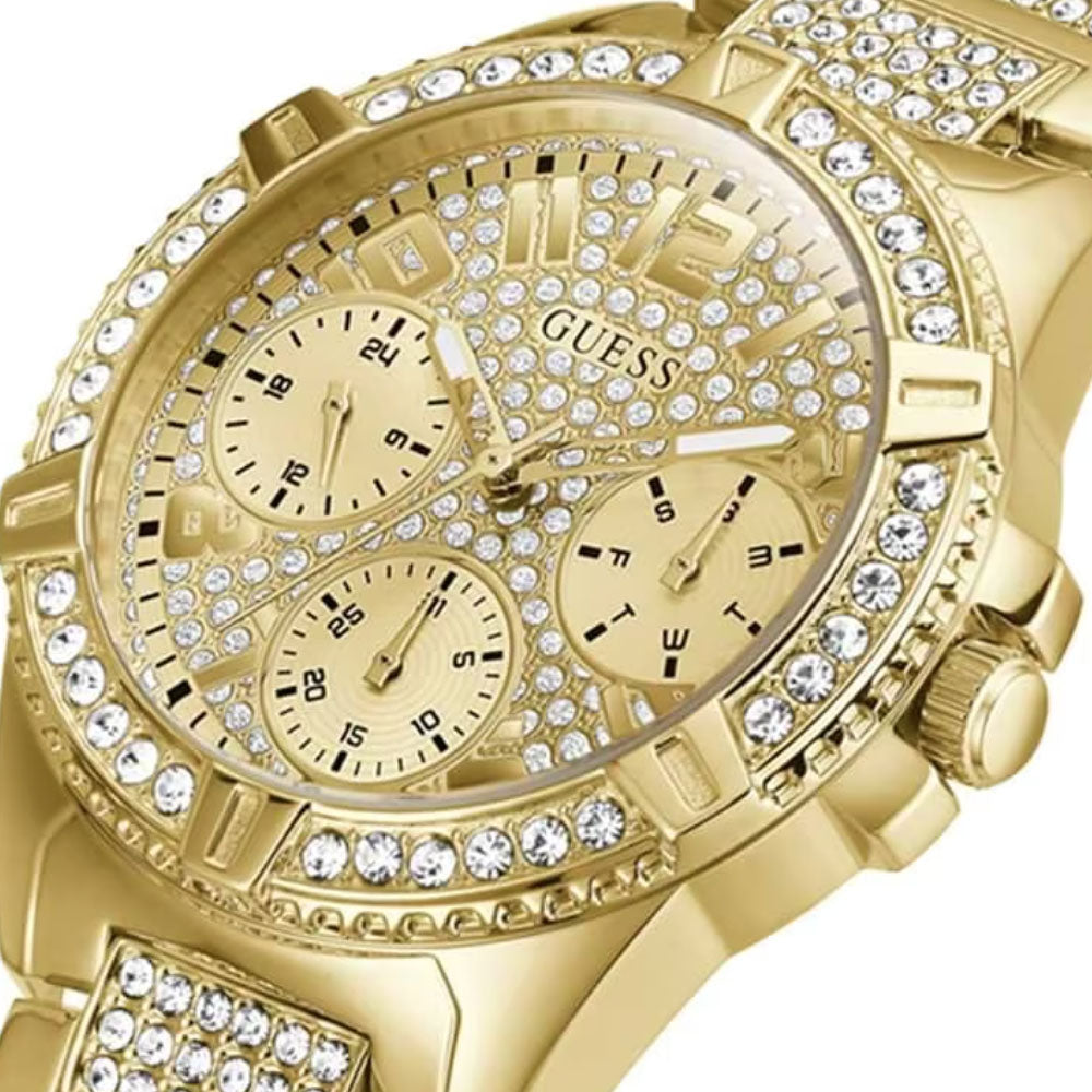 Guess - Orologio Lady Frontier Cinturino In Acciaio Con Strass