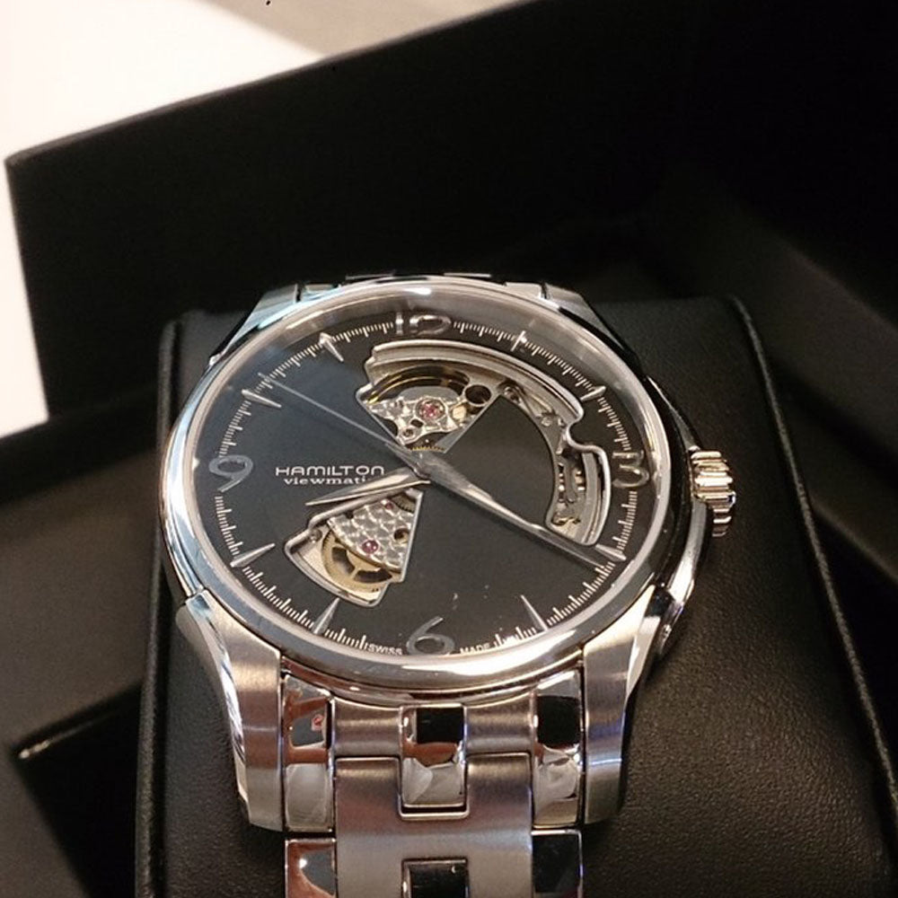 HAMILTON - OROLOGIO AUTOMATICO JAZZMASTER OPEN HEART