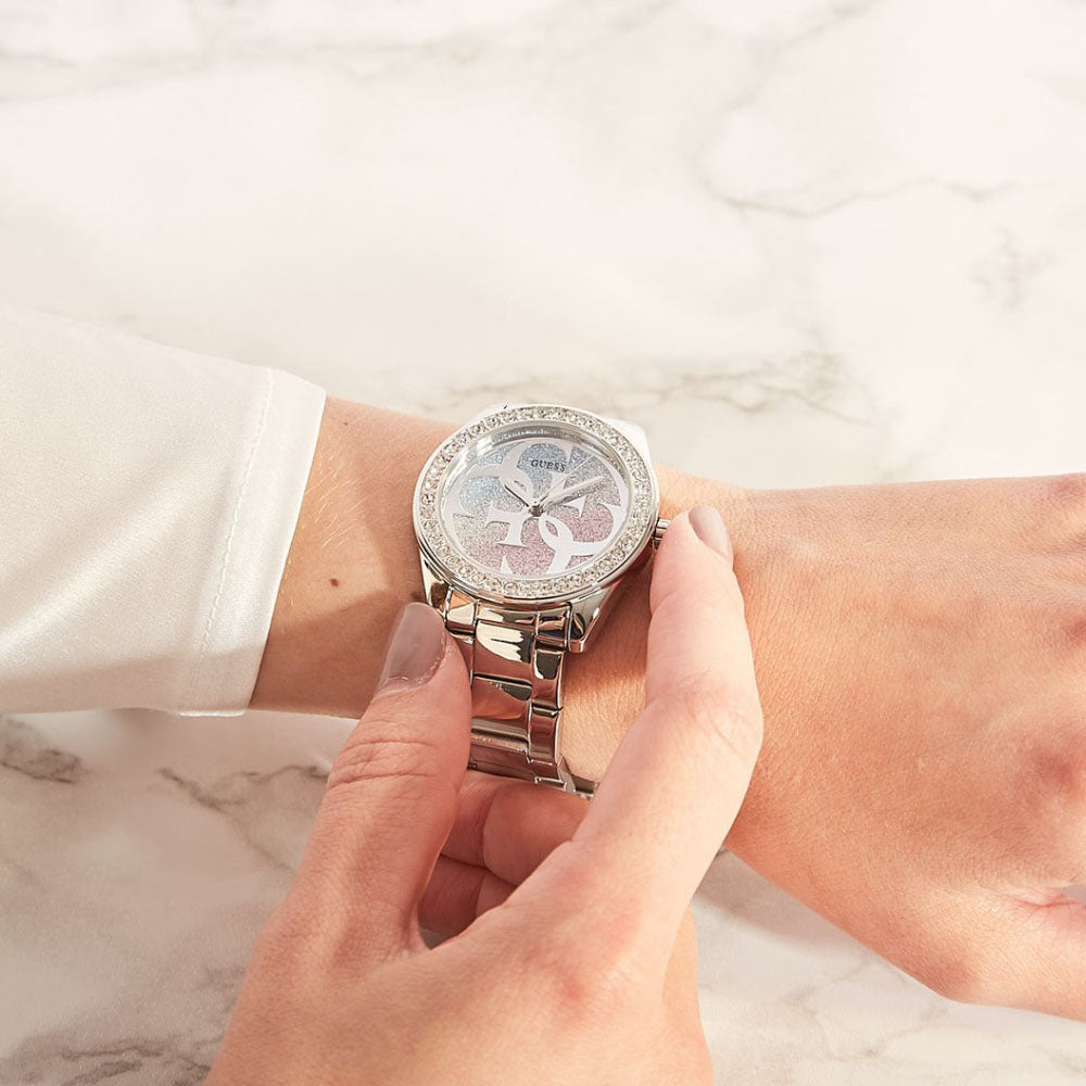 Guess - Orologio G Twist Cinturino In Acciaio