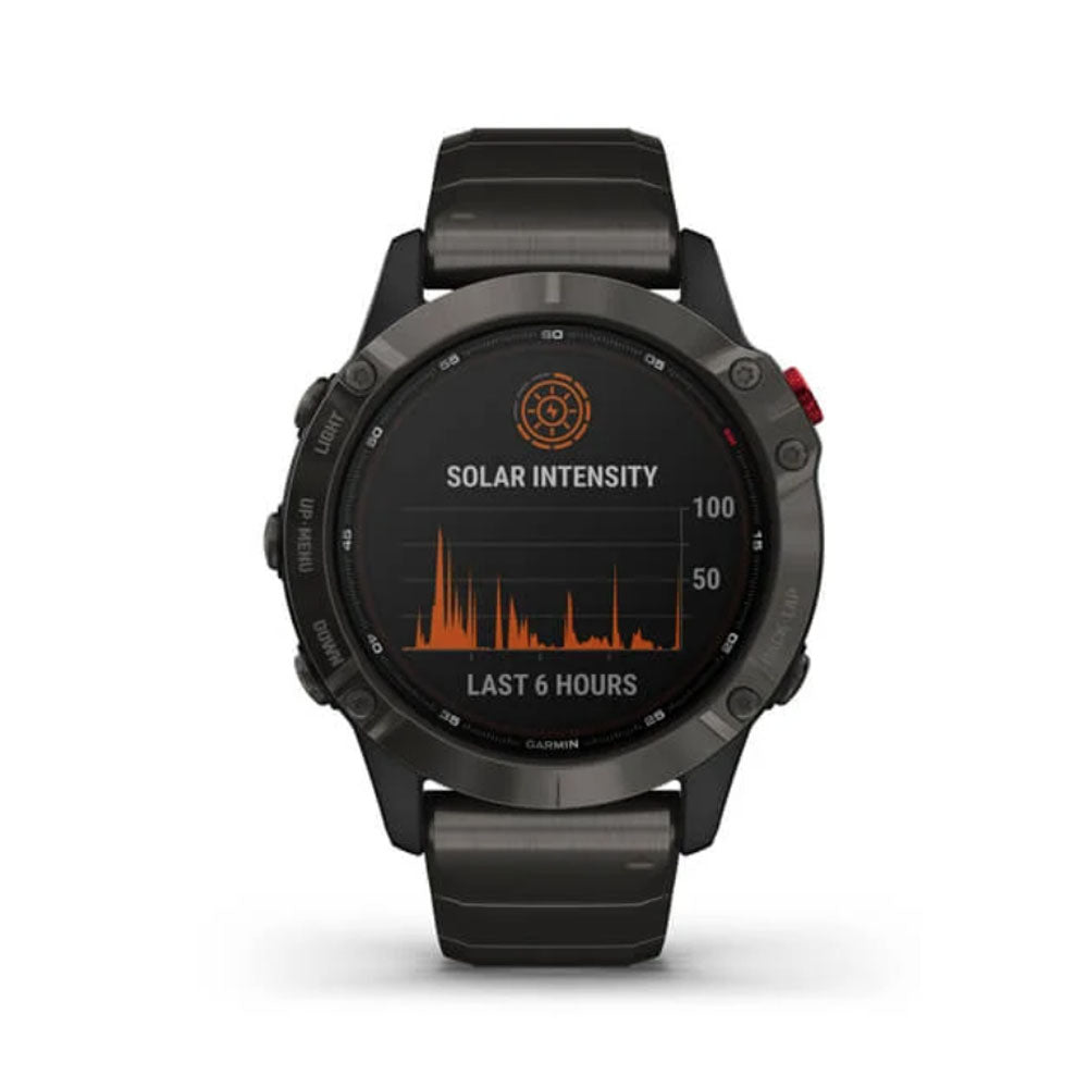 Garmin - Fenix® 6 - Pro Solar Edition