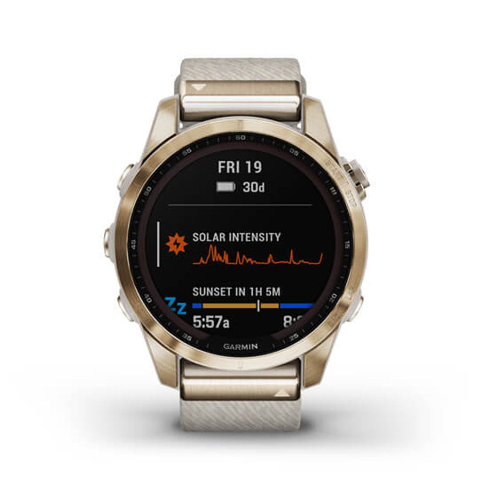 Garmin - Fenix® 7S - Sapphire Solar - 42mm