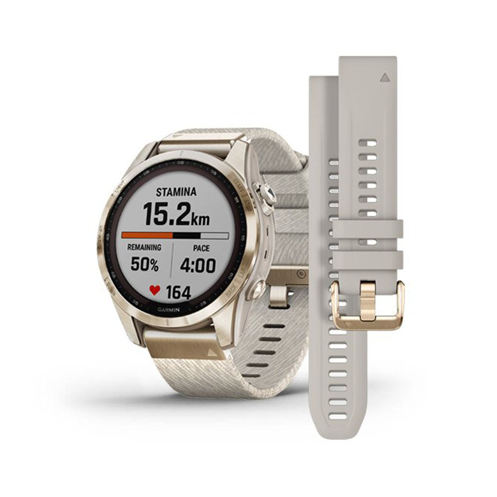 Garmin - Fenix® 7S - Sapphire Solar - 42mm