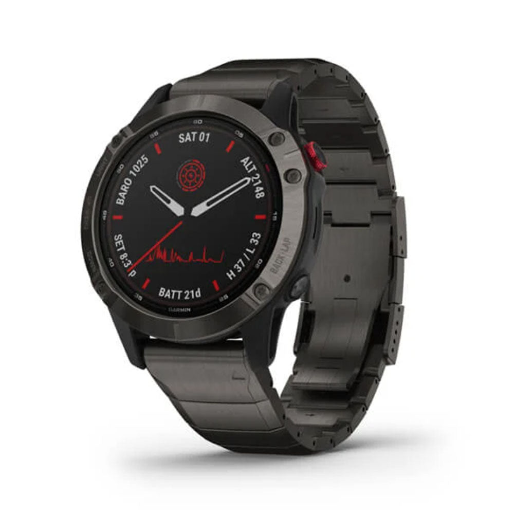 Garmin - Fenix® 6 - Pro Solar Edition