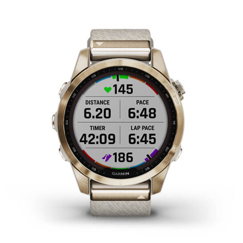 Garmin - Fenix® 7S - Sapphire Solar - 42mm
