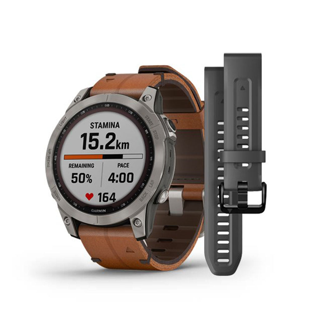 Garmin - Fenix® 7 Sapphire Solar - 47mm