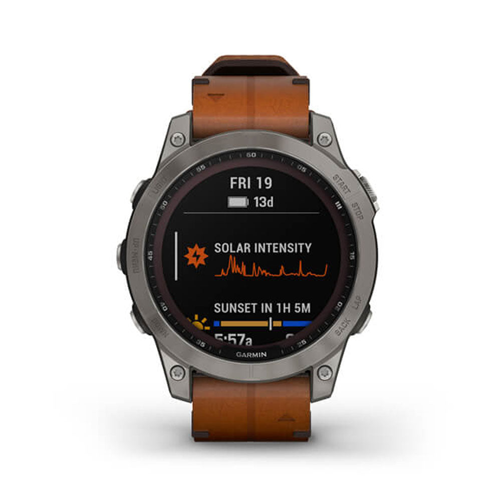 Garmin - Fenix® 7 Sapphire Solar - 47mm