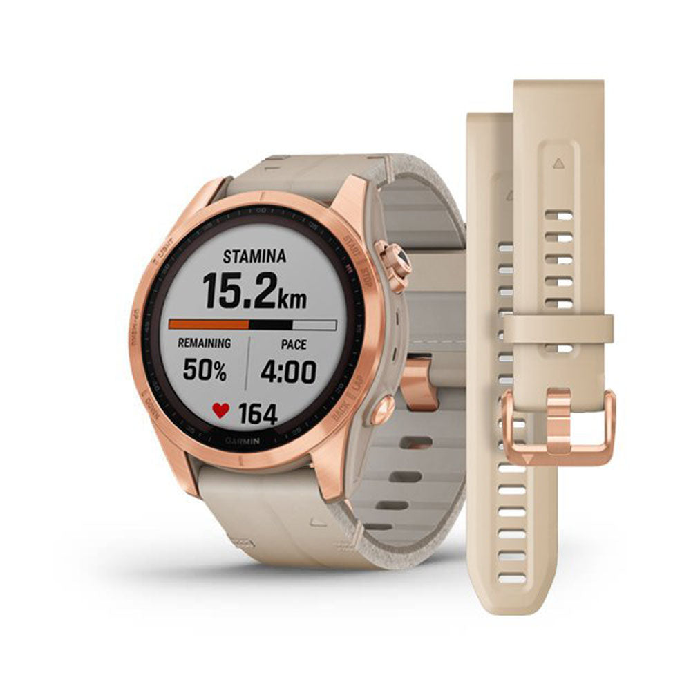 Garmin - Fenix® 7S – Sapphire Solar Edition - 42mm