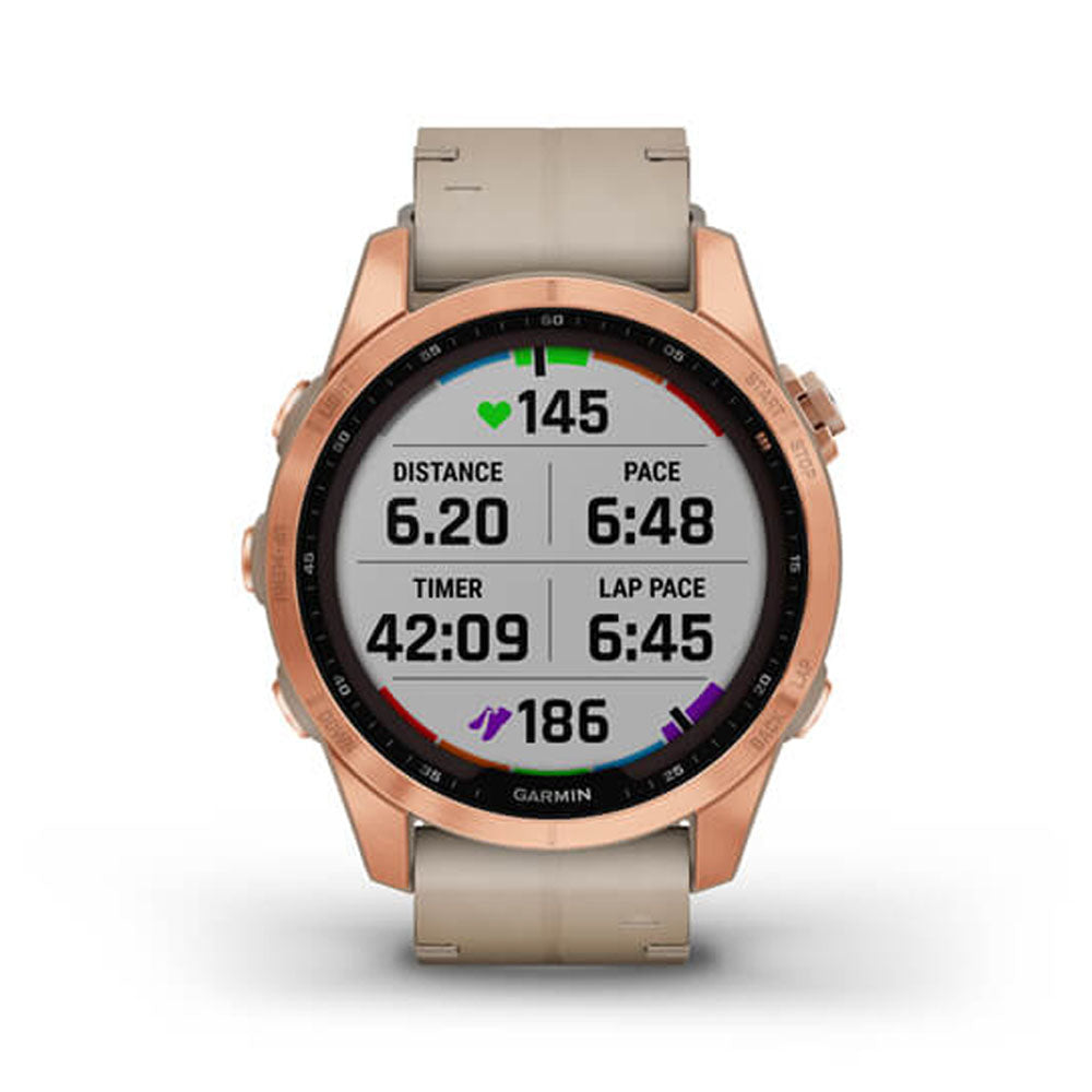 Garmin - Fenix® 7S – Sapphire Solar Edition - 42mm