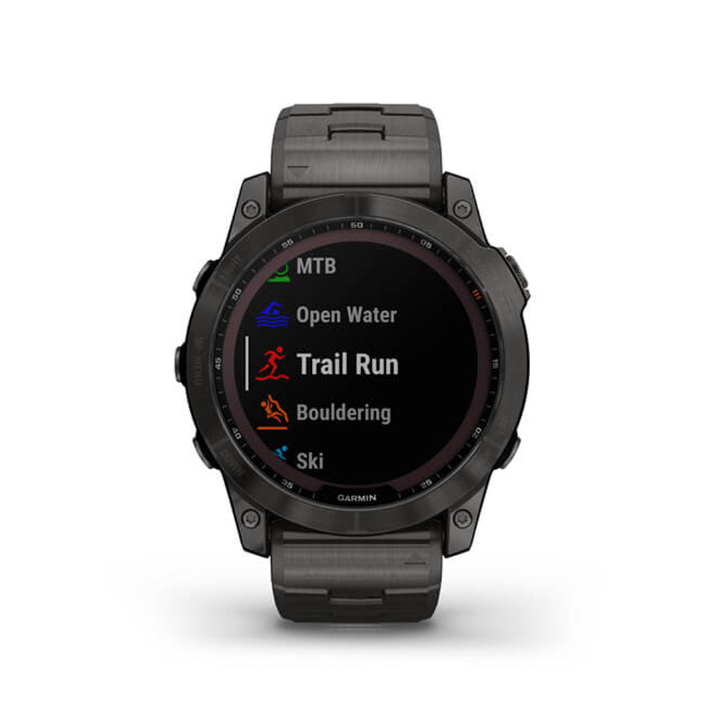 Garmin - Fenix® 7X Sapphire Solar - 51mm