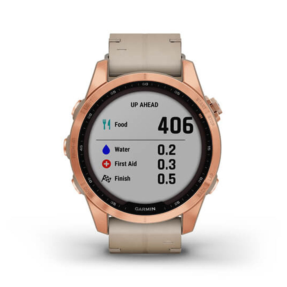 Garmin - Fenix® 7S – Sapphire Solar Edition - 42mm