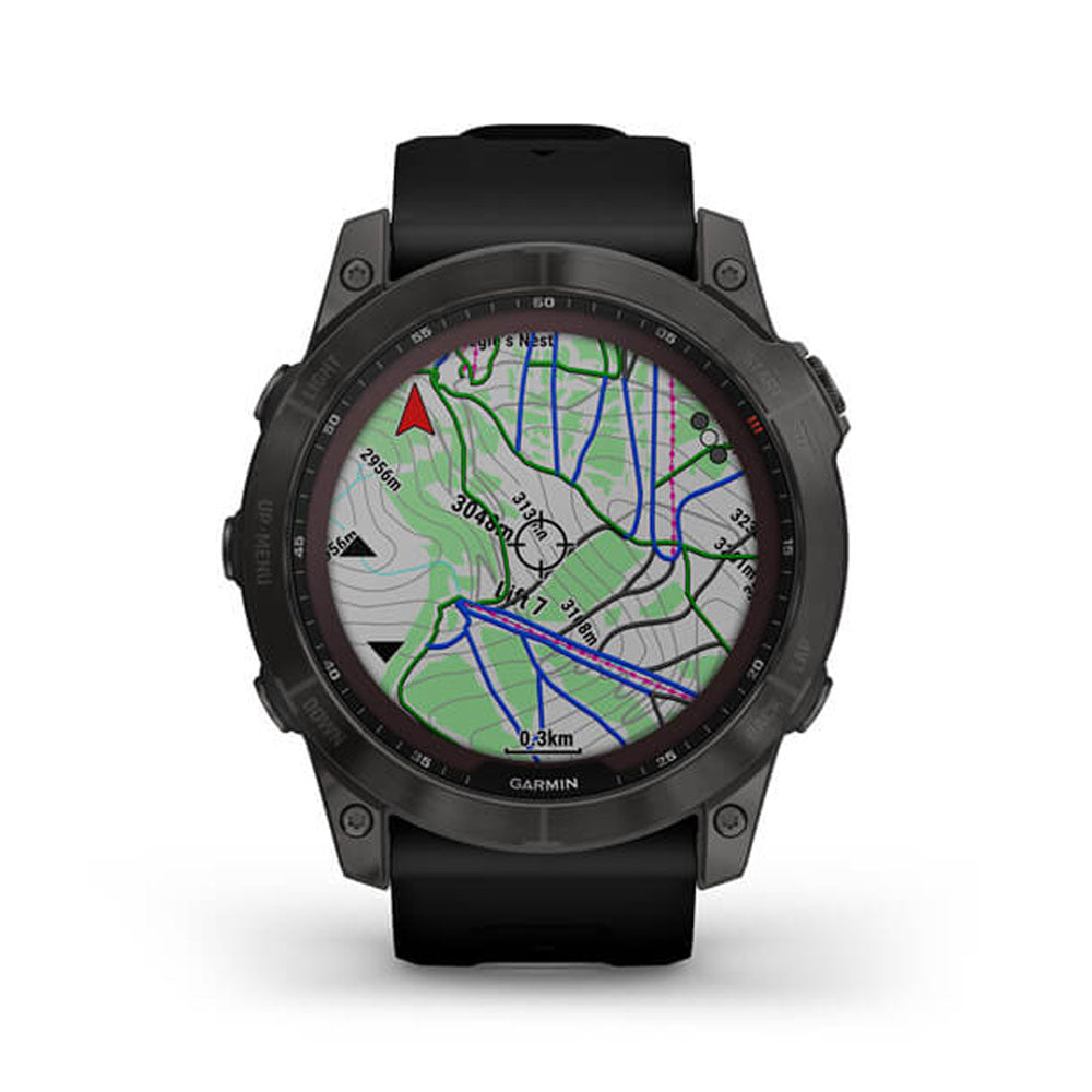 Garmin - Fenix® 7X Sapphire Solar - 51mm