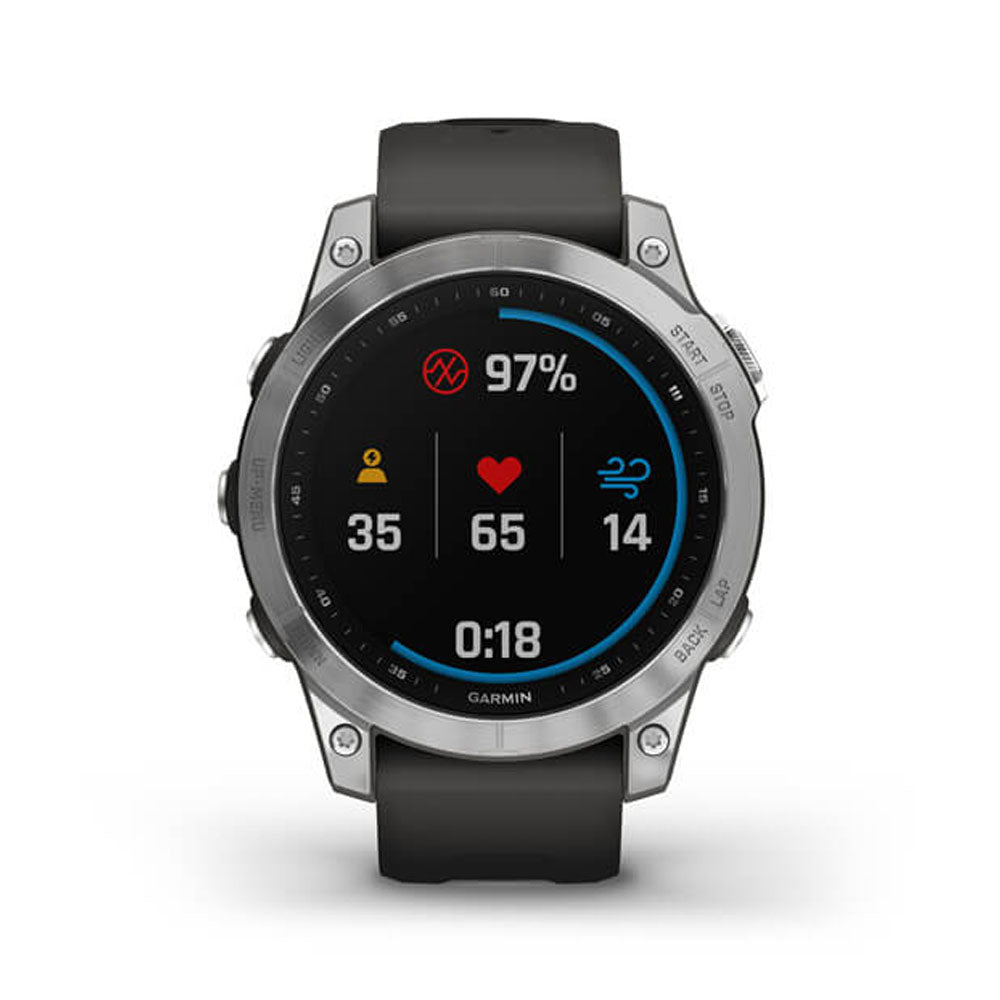 Garmin - Fenix® 7 – Standard Edition - 47mm