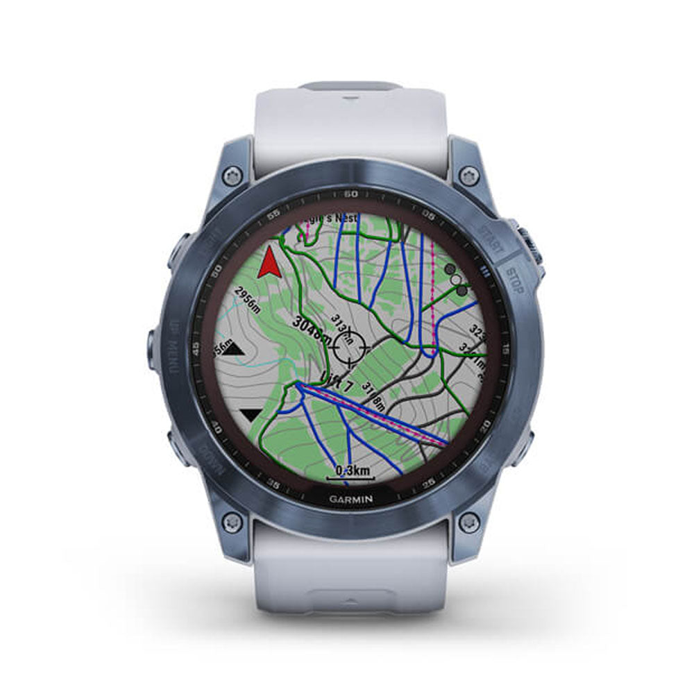 Garmin - Fenix® 7X Sapphire Solar - 51mm