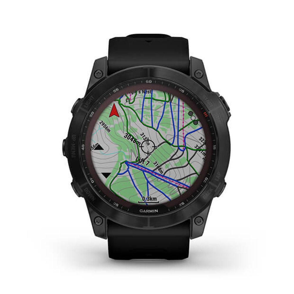 Garmin - Fenix® 7X Sapphire Solar - 51mm