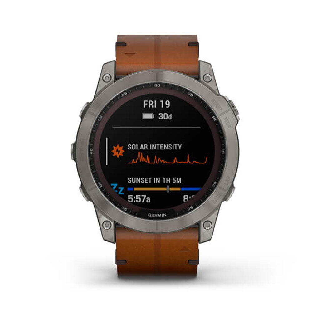 Garmin - Fenix® 7X Sapphire Solar - 51mm