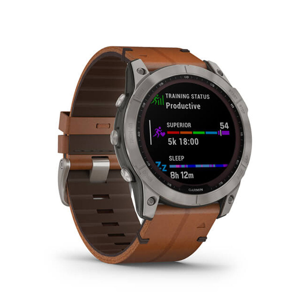 Garmin - Fenix® 7X Sapphire Solar - 51mm