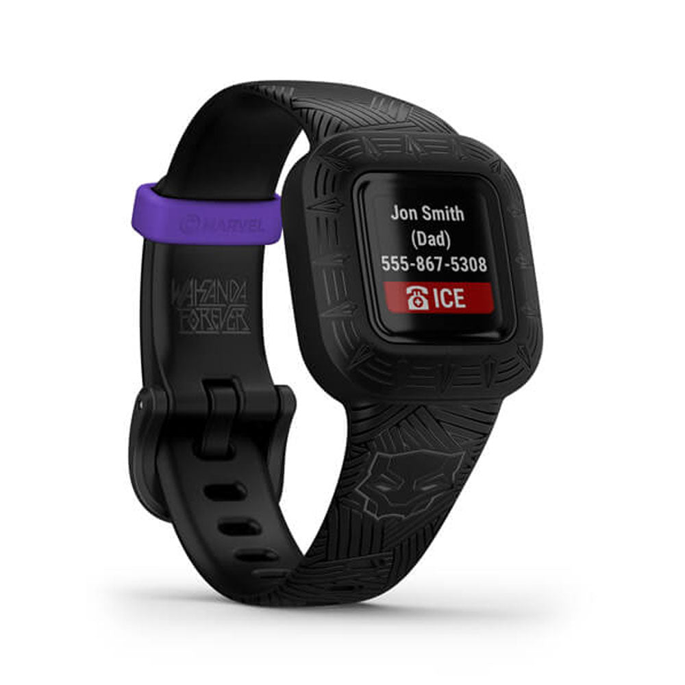 Garmin - Vivofit® Jr. 3 X Marvel - Black Panter