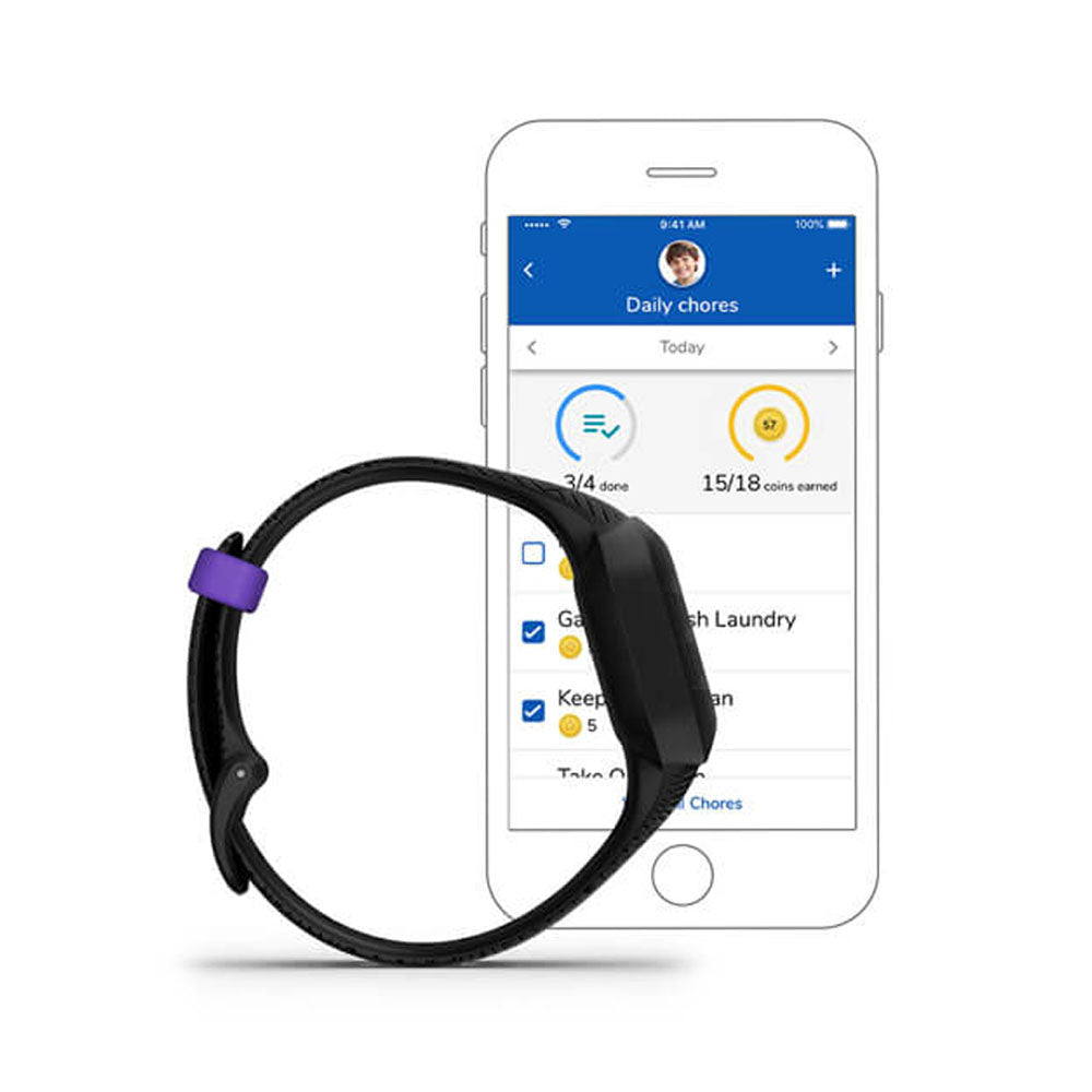 Garmin - Vivofit® Jr. 3 X Marvel - Black Panter