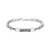 Juventus Fc - Bracciale Ufficiale Juventus In Acciaio 316L Con Smalto