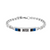FC INTERNAZIONALE - BRACCIALE UFFICIALE INTER IN ACCIAIO 316L CON SMALTO